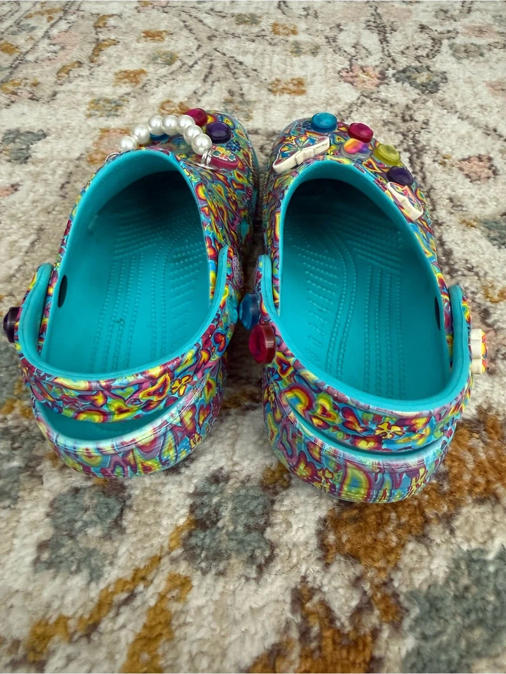 Lisa Frank X Crocs Classic Clog Limited Edition RARE Size J4